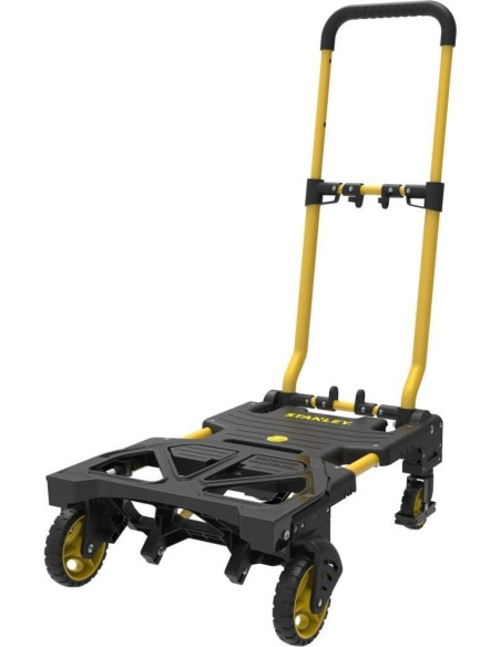 Stanley Wózek Transportowy Składany Do 70/137 Kg Żółty, Czarny