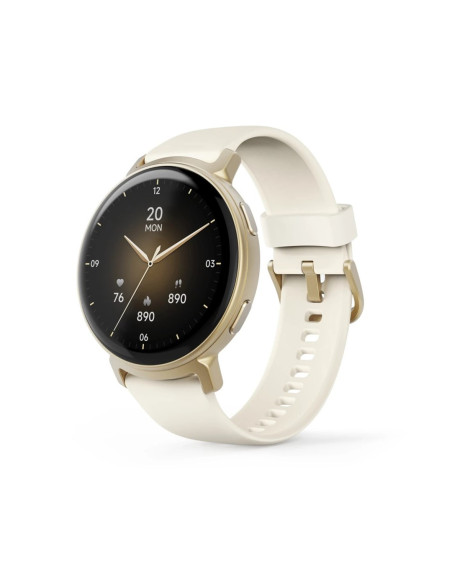 Hama 00178641 Smartwatch / Zegarek Sportowy 3,35 Cm (1.32") Amoled 43 Mm Analogowy 466 X 466 Px Ekran Dotykowy Złoto Gps