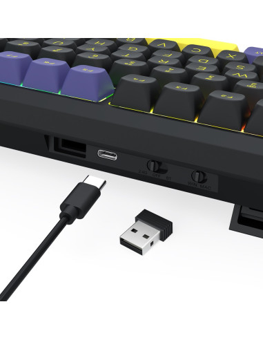 Redragon Glintstone K725Lby-Rgb-Pro Klawiatura Czarny