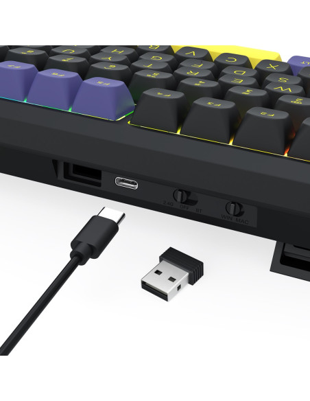 Redragon Glintstone K725Lby-Rgb-Pro Klawiatura Czarny