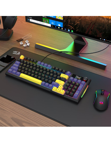 Redragon Glintstone K725Lby-Rgb-Pro Klawiatura Czarny