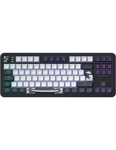 Dark Project Dpkb_Bushido_87_Iso Klawiatura Gaming Usb Qwertz Duński, Angielski, Fiński, Niemiecki, Skandynawia, Norweski, Hiszp