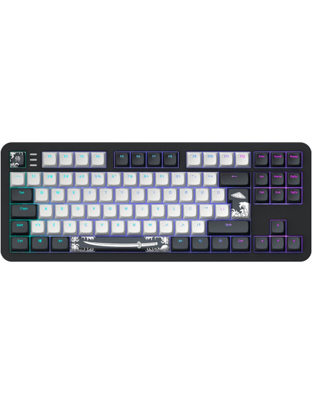 Dark Project Dpkb_Bushido_87_Iso Klawiatura Gaming Usb Qwertz Duński, Angielski, Fiński, Niemiecki, Skandynawia, Norweski, Hiszp