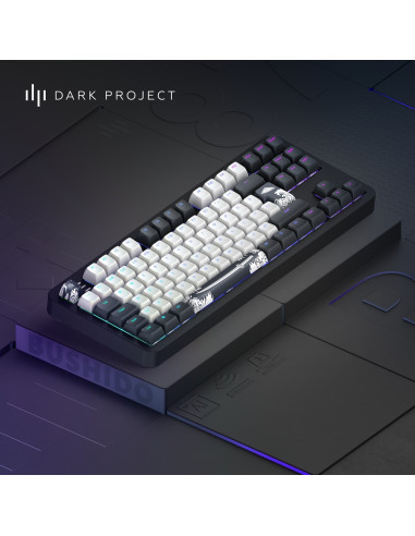 Dark Project Dpkb_Bushido_87_Iso Klawiatura Gaming Usb Qwertz Duński, Angielski, Fiński, Niemiecki, Skandynawia, Norweski, Hiszp