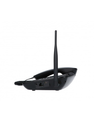 Maxcom Comfort Mm41D Inteligentny Telefon Nazwa I Identyfikacja Dzwoniącego Czarny