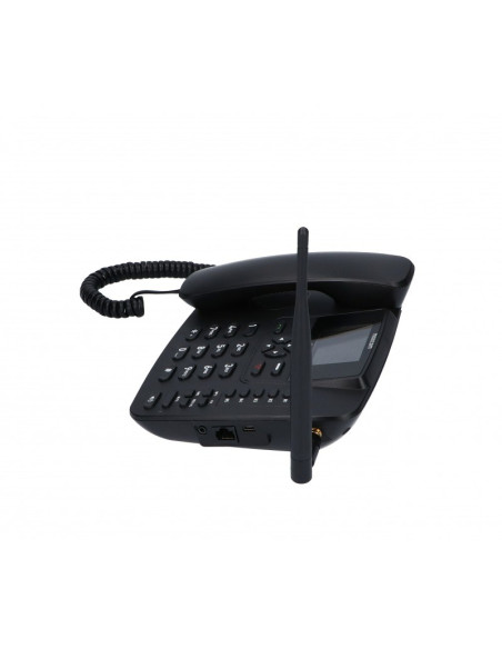 Maxcom Comfort Mm41D Inteligentny Telefon Nazwa I Identyfikacja Dzwoniącego Czarny