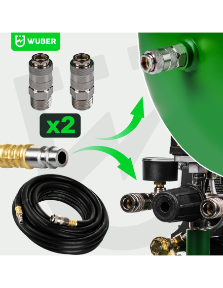 Kompresor Olejowy 24L W54001 Wuber