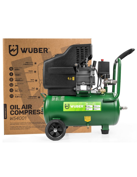Kompresor Olejowy 24L W54001 Wuber