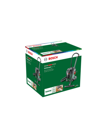 Bosch Universalvac 15 Czarny, Zielony 15 L 1000 W