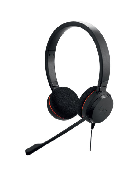 Jabra Evolve 20 Zestaw Słuchawkowy Przewodowa Opaska Na Głowę Biuro/Centrum Telefoniczne