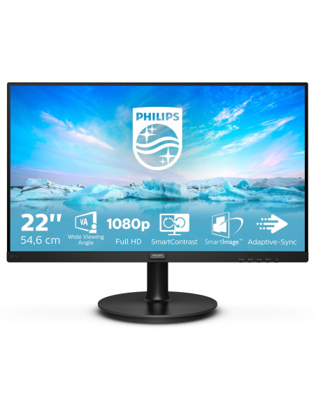 Monitor Philips Led 21,5" 221V8/00