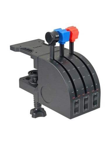 Logitech G G Saitek Pro Flight Throttle Quadrant Czarny Usb Flight Sim Analogowa/Cyfrowa Pc