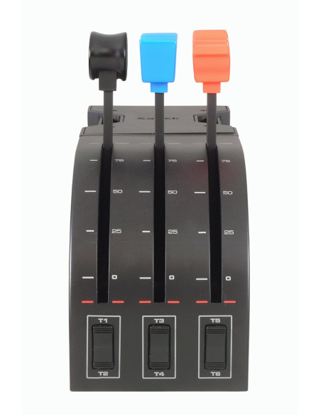 Logitech G G Saitek Pro Flight Throttle Quadrant Czarny Usb Flight Sim Analogowa/Cyfrowa Pc