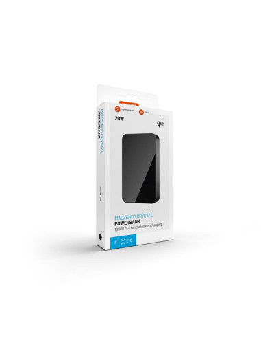 Fixed Fixzenmc-10-Bk Bank Mocy Litowo-Polimerowy (Lipo) 10000 Mah Bezprzewodowe Ładowanie Czarny