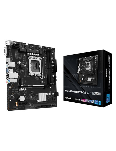 Płyta Główna Asrock H610M-Hdv/M.2 D5 Gen5