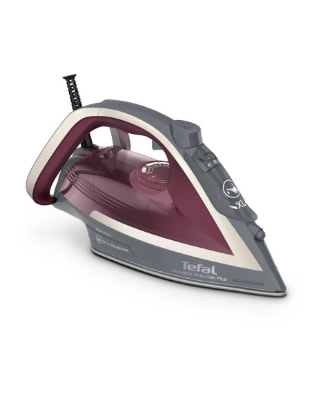 Tefal Ultragliss Anti-Calc Plus Fv6840 Żelazko Parowe 2800 W Fioletowy, Srebrny