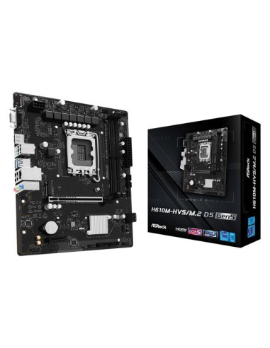 Płyta Główna Asrock H610M-Hvs/M.2 D5 Gen5