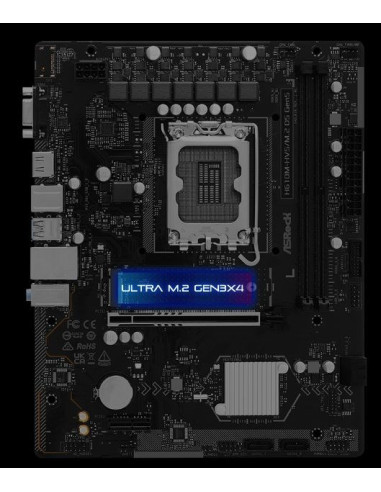 Płyta Główna Asrock H610M-Hvs/M.2 D5 Gen5