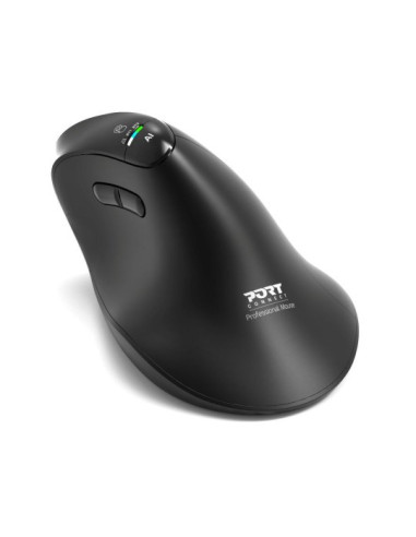 Port Designs 910204 Myszka Uniwersalne Dla Praworęcznych Rf Wireless + Bluetooth Optyczny 4800 Dpi