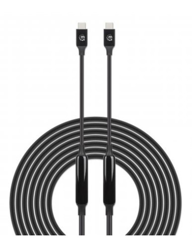 Manhattan Usb 3.2 Gen 2 Aktives Typ-C Kabel 5M 10 Gbit/S 60W