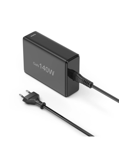 Hama 00201978 Ładowarka Do Urządzeń Przenośnych Laptop, Power Bank, Smartfon, Tablet Czarny Prąd Przemienny Szybkie Ładowanie We