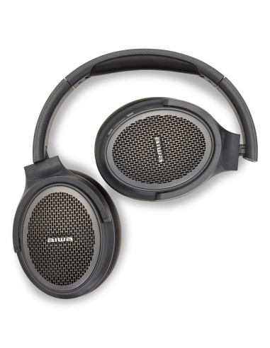 Aiwa Hst-250Bt/Tn Słuchawki/Zestaw Słuchawkowy Przewodowy I Bezprzewodowy Opaska Na Głowę Połączenia/Muzyka Micro-Usb Bluetooth 