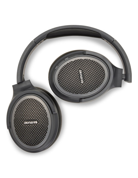 Aiwa Hst-250Bt/Tn Słuchawki/Zestaw Słuchawkowy Przewodowy I Bezprzewodowy Opaska Na Głowę Połączenia/Muzyka Micro-Usb Bluetooth 