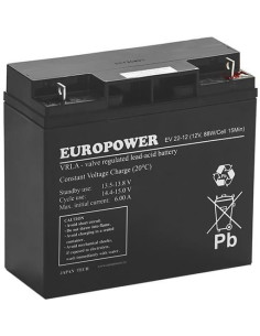Akumulator Agm Europower Serii Ev 12V 20Ah/C10