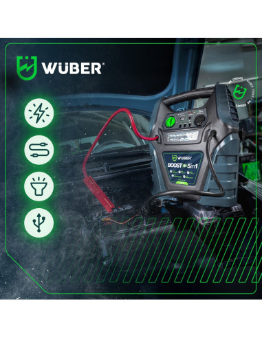 Booster Kompresor 5W1 Z Rozruchem W14270 Wuber