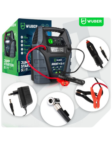 Booster Kompresor 5W1 Z Rozruchem W14270 Wuber