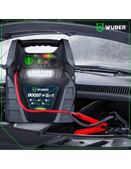 Booster Kompresor 5W1 Z Rozruchem W14270 Wuber