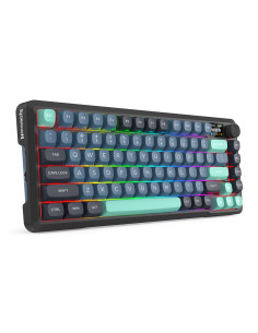 Redragon K724Gbg-Rgb-Pro Behemoth Klawiatura Usb + Rf Wireless + Bluetooth Szary, Niebieski 2