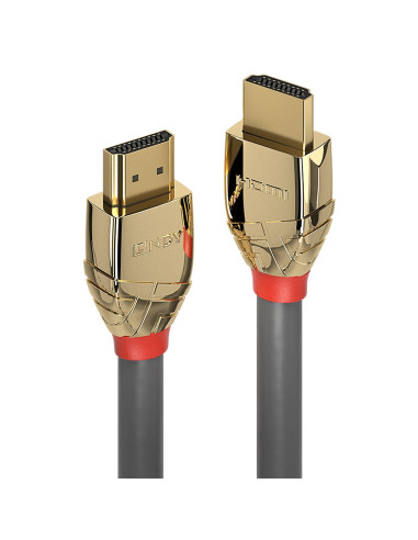 Lindy 37864 Kabel Hdmi 5 M Hdmi Typu A (Standard) Złoto, Szary