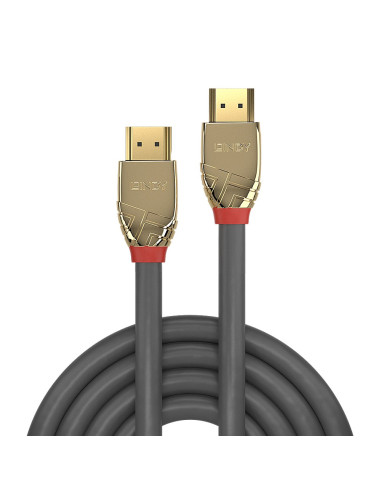 Lindy 37864 Kabel Hdmi 5 M Hdmi Typu A (Standard) Złoto, Szary