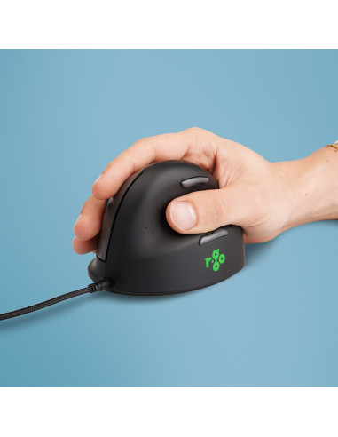 R-Go Tools Mysz Ergonomiczna R-Go He Break Z Oprogramowaniem Do Przerw, Rozmiar Small (Długość Dłoni Poniżej 165 Mm), Dla Prawor