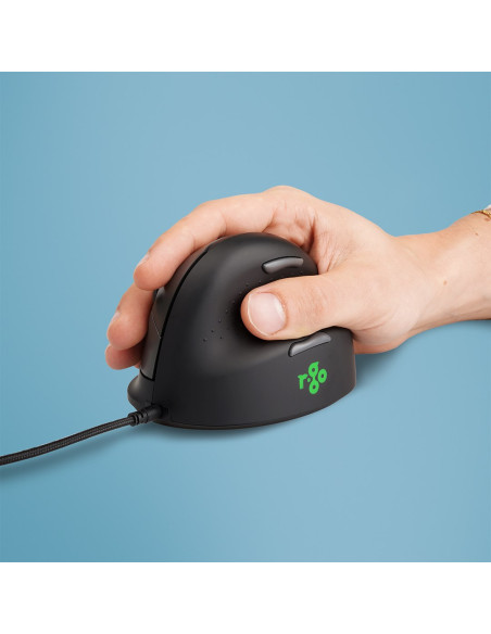 R-Go Tools Mysz Ergonomiczna R-Go He Break Z Oprogramowaniem Do Przerw, Rozmiar Small (Długość Dłoni Poniżej 165 Mm), Dla Prawor