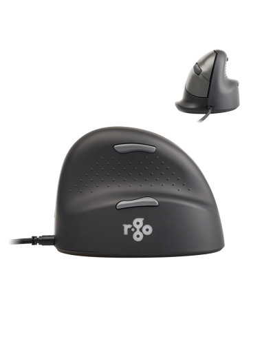 R-Go Tools Mysz Ergonomiczna R-Go He Break Z Oprogramowaniem Do Przerw, Rozmiar Small (Długość Dłoni Poniżej 165 Mm), Dla Prawor