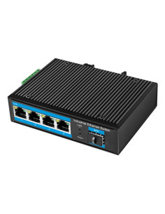 Logilink Ns204 Przełącznik Sieciowy Nie Zarządzany Gigabit Ethernet (10/100/1000) Czarny