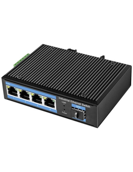 Logilink Ns204 Przełącznik Sieciowy Nie Zarządzany Gigabit Ethernet (10/100/1000) Czarny