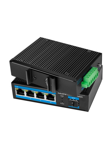 Logilink Ns204 Przełącznik Sieciowy Nie Zarządzany Gigabit Ethernet (10/100/1000) Czarny