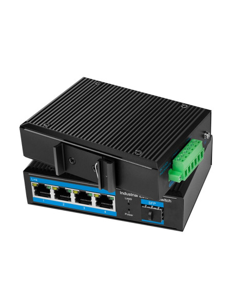 Logilink Ns204 Przełącznik Sieciowy Nie Zarządzany Gigabit Ethernet (10/100/1000) Czarny