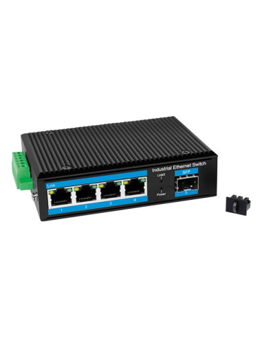 Logilink Ns204 Przełącznik Sieciowy Nie Zarządzany Gigabit Ethernet (10/100/1000) Czarny