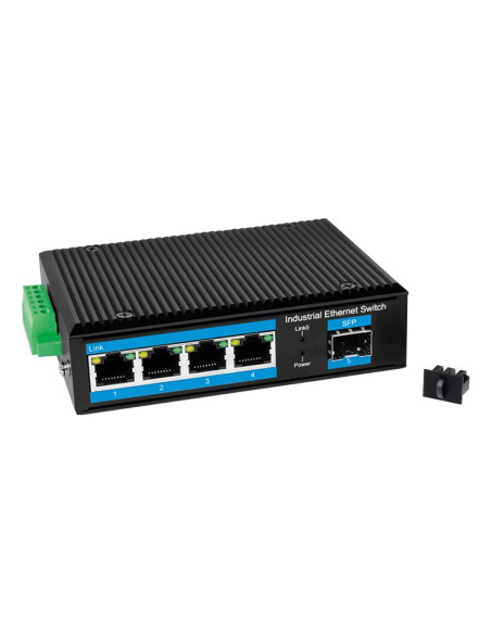 Logilink Ns204 Przełącznik Sieciowy Nie Zarządzany Gigabit Ethernet (10/100/1000) Czarny