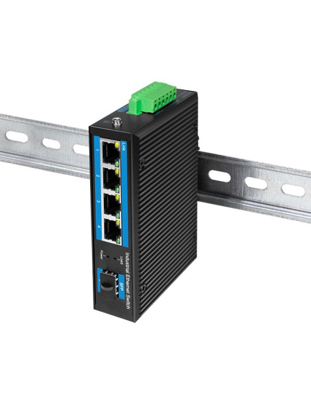 Logilink Ns204 Przełącznik Sieciowy Nie Zarządzany Gigabit Ethernet (10/100/1000) Czarny