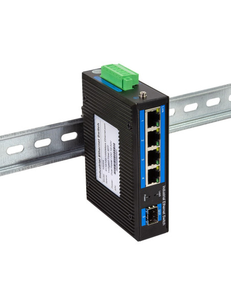 Logilink Ns204 Przełącznik Sieciowy Nie Zarządzany Gigabit Ethernet (10/100/1000) Czarny
