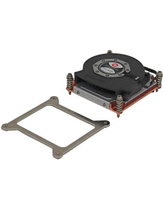 Inter-Tech Q-3 Procesor Radiator 8 Cm Czarny, Srebrny 1 Szt. 2