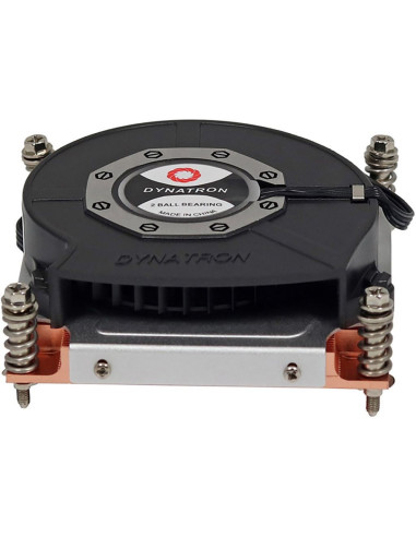 Inter-Tech Q-3 Procesor Radiator 8 Cm Czarny, Srebrny 1 Szt.