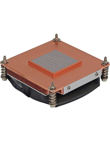 Inter-Tech Q-3 Procesor Radiator 8 Cm Czarny, Srebrny 1 Szt.