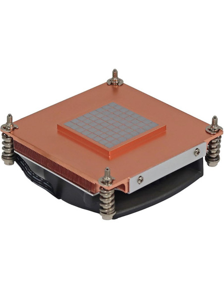 Inter-Tech Q-3 Procesor Radiator 8 Cm Czarny, Srebrny 1 Szt.