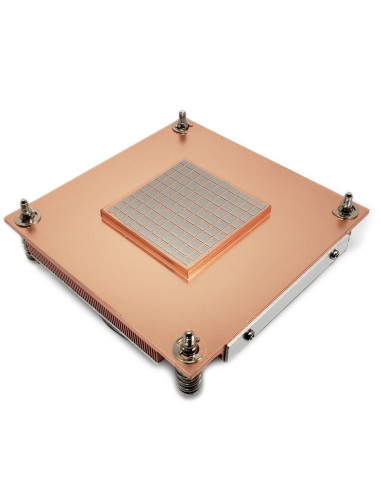 Inter-Tech Q-3 Procesor Radiator 8 Cm Czarny, Srebrny 1 Szt.